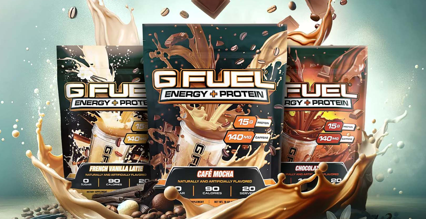 GFuel Protein & Energy Banner