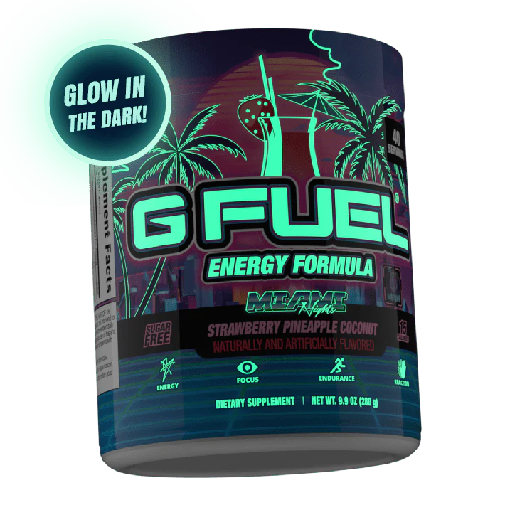 GFuel |  Miami Nights (Glow in the Dark)